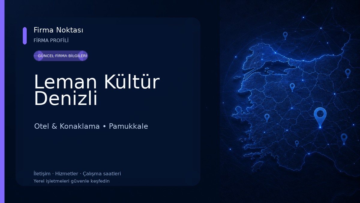 Leman Kültür Denizli Otel & Konaklama