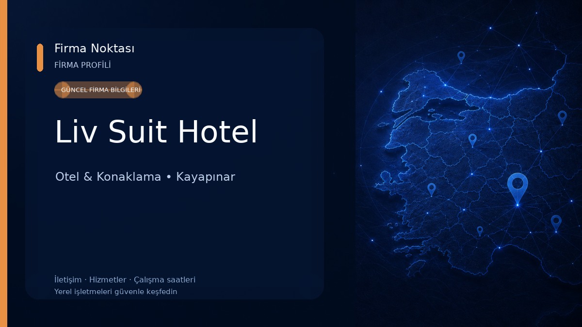 Liv Suit Hotel Otel & Konaklama