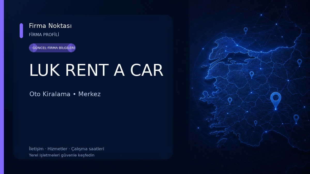 LUK RENT A CAR Oto Kiralama