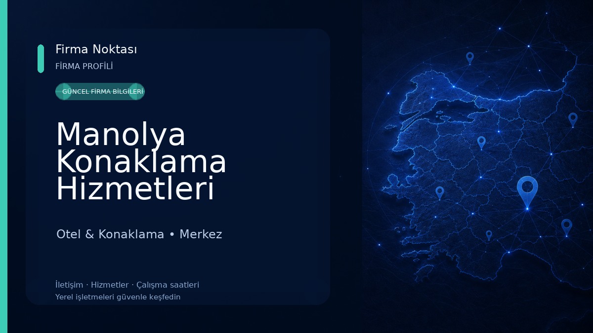 Manolya Konaklama Hizmetleri Otel & Konaklama