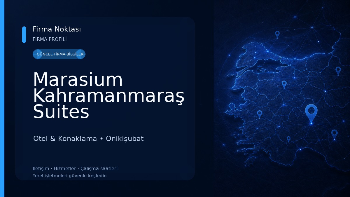 Marasium Kahramanmaraş Suites