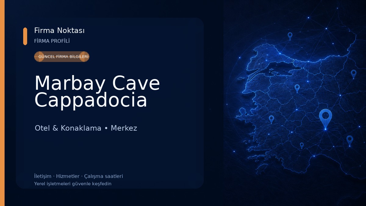 Marbay Cave Cappadocia Otel & Konaklama