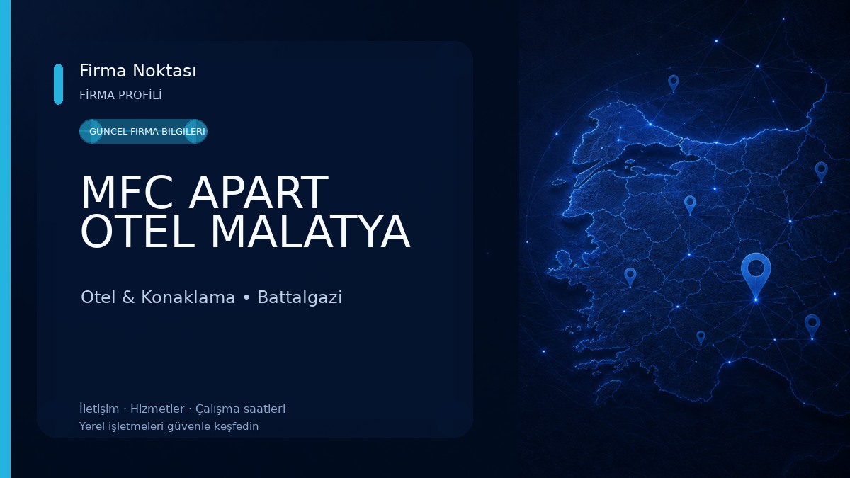 MFC APART OTEL MALATYA Otel & Konaklama