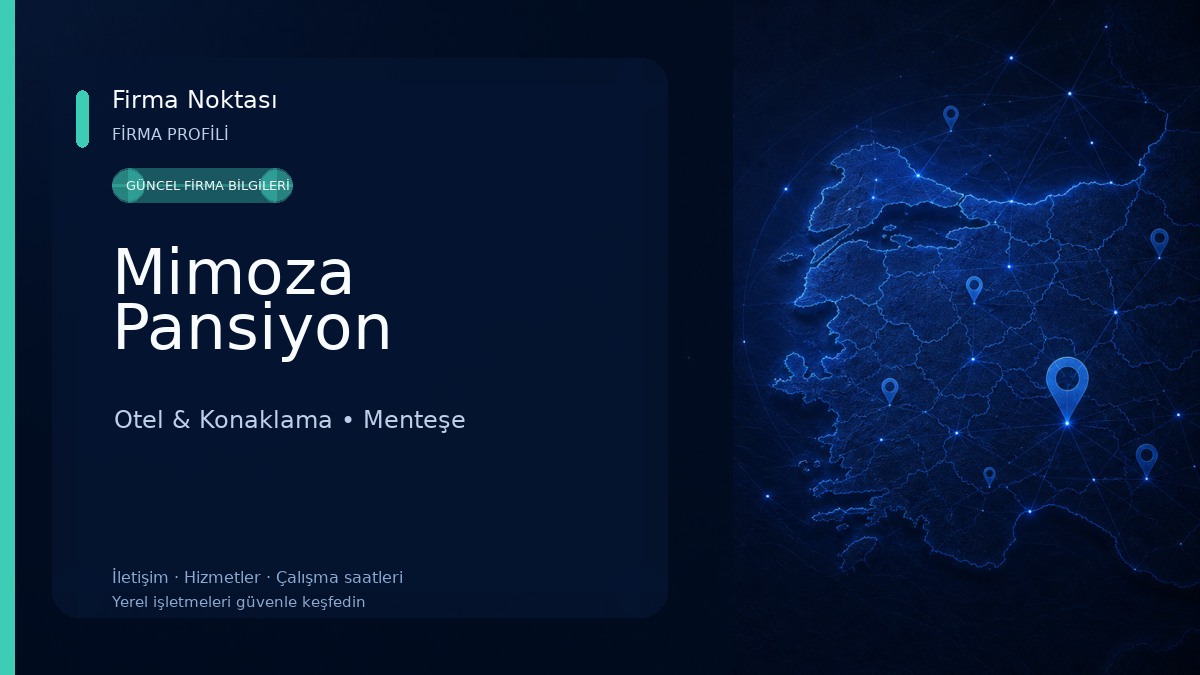 Mimoza Pansiyon Otel & Konaklama
