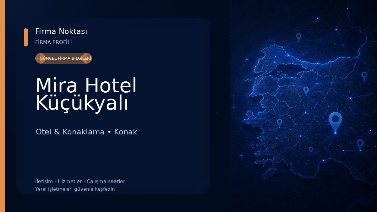 Mira Hotel Küçükyalı Otel & Konaklama