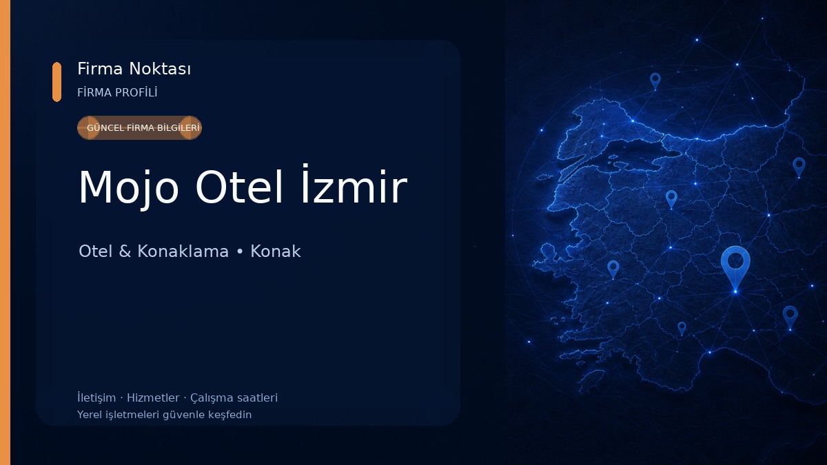 Mojo Otel İzmir Otel & Konaklama