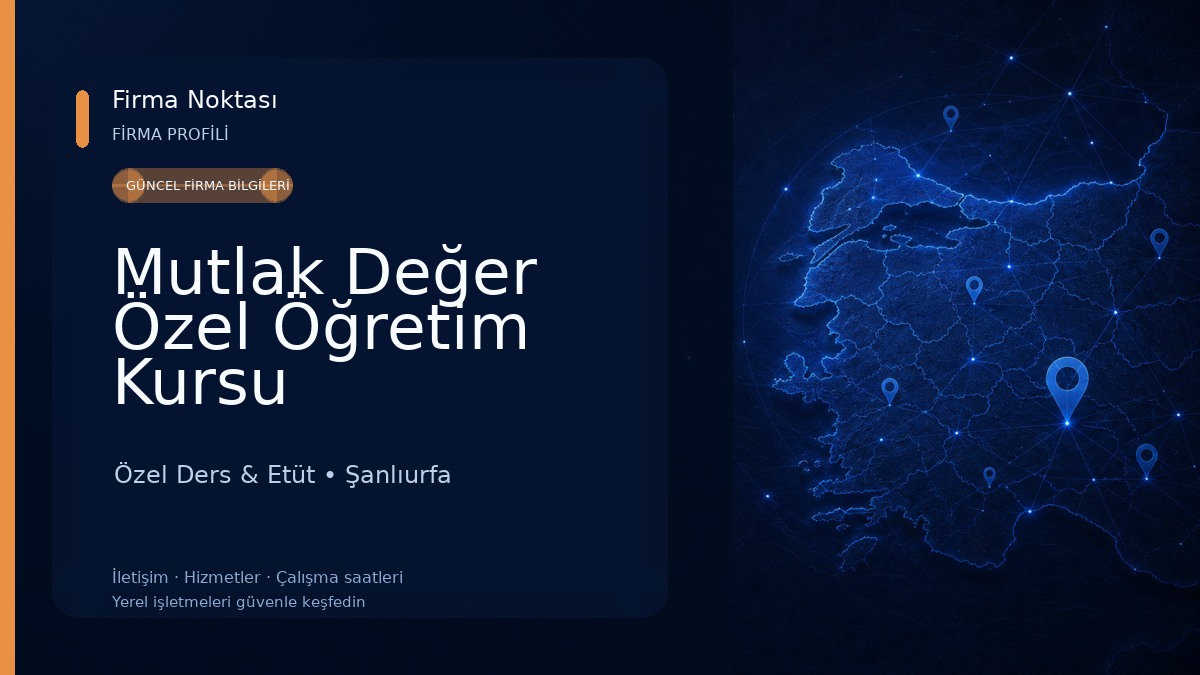 Mutlak Değer Özel Öğretim Kursu Özel Ders & Etüt