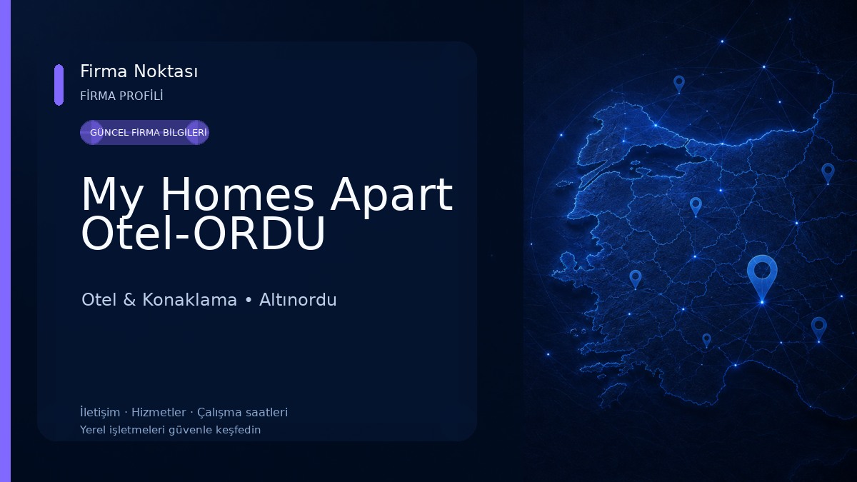 My Homes Apart Otel-ORDU Otel & Konaklama