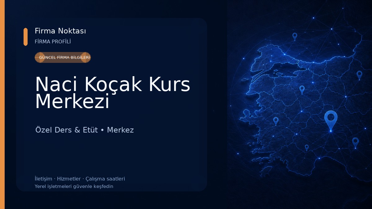 Naci Koçak Kurs Merkezi