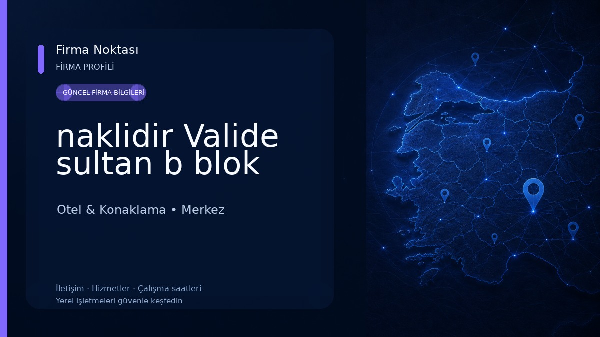 naklidir Valide sultan b blok