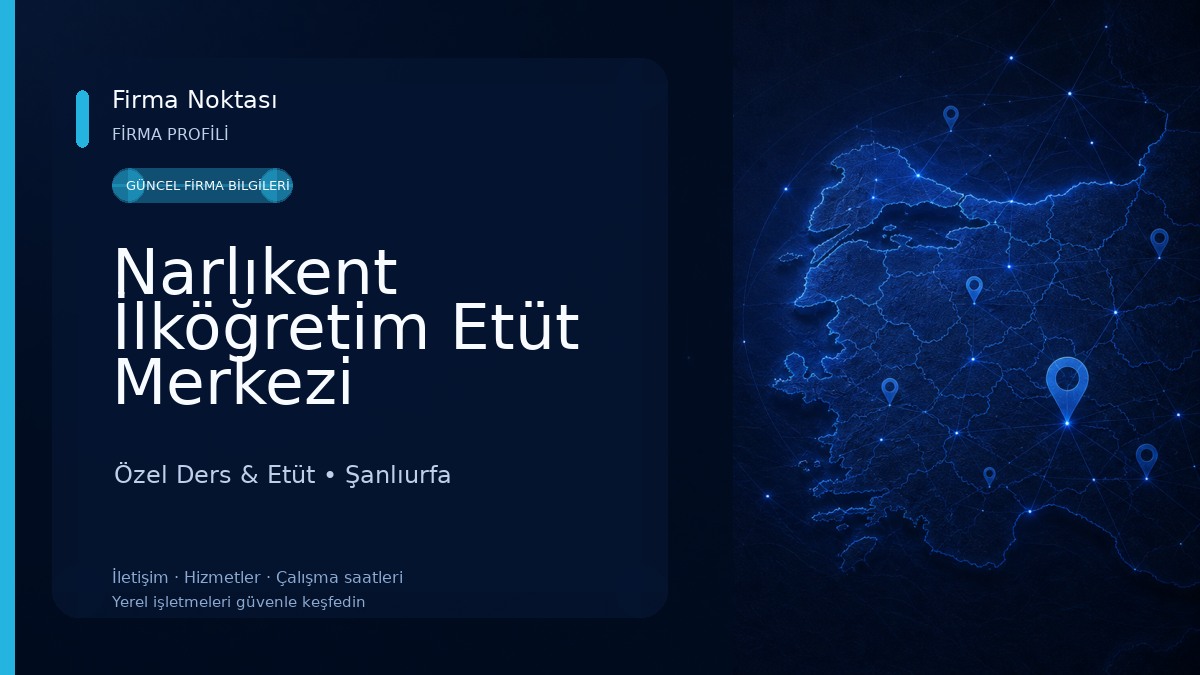 Narlıkent İlköğretim Etüt Merkezi Özel Ders & Etüt
