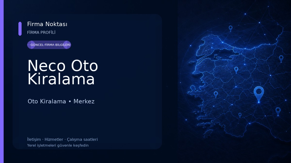 Neco Oto Kiralama Oto Kiralama