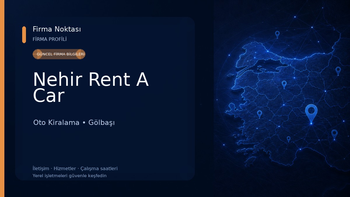 Nehir Rent A Car Oto Kiralama