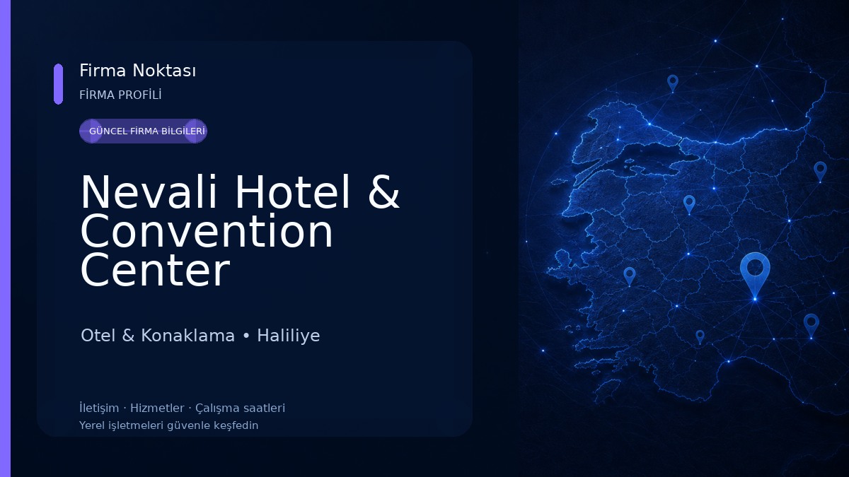 Nevali Hotel & Convention Center Otel & Konaklama