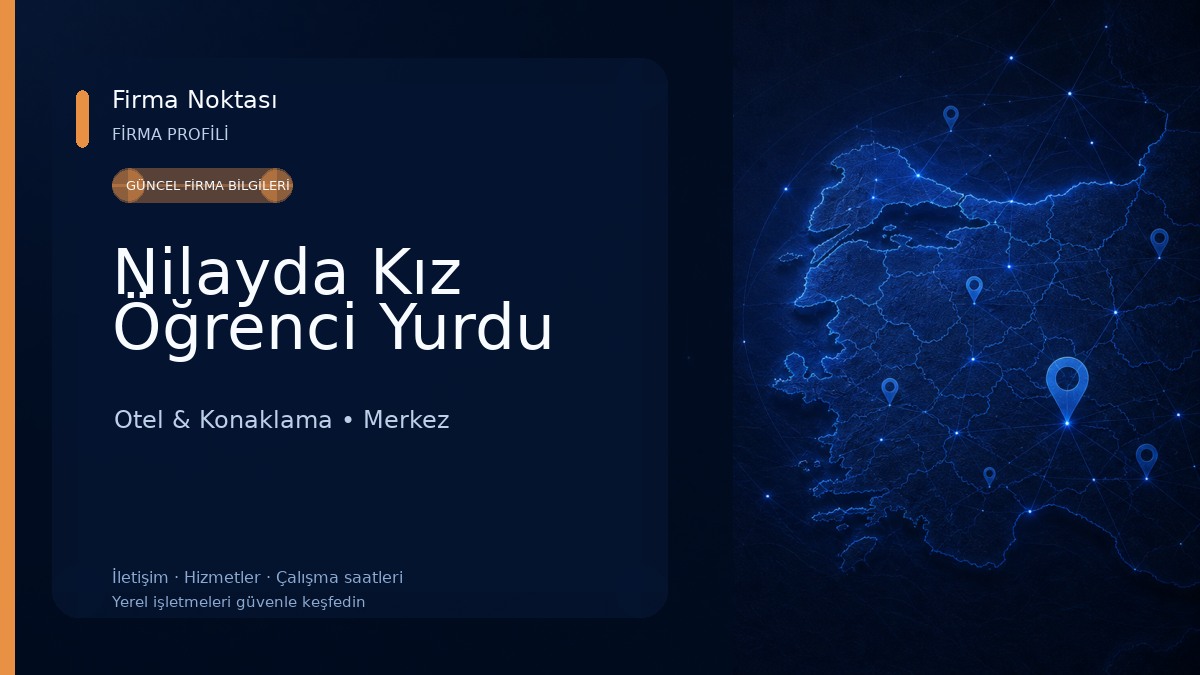 Nilayda Kız Öğrenci Yurdu Otel & Konaklama
