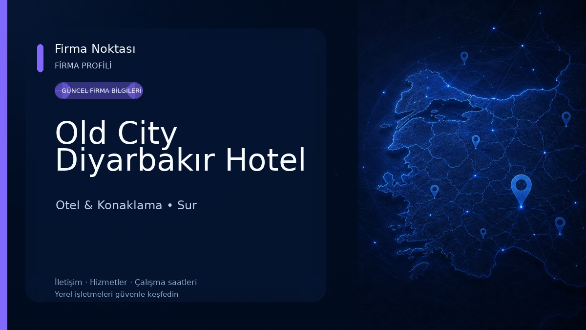 Old City Diyarbakır Hotel Otel & Konaklama