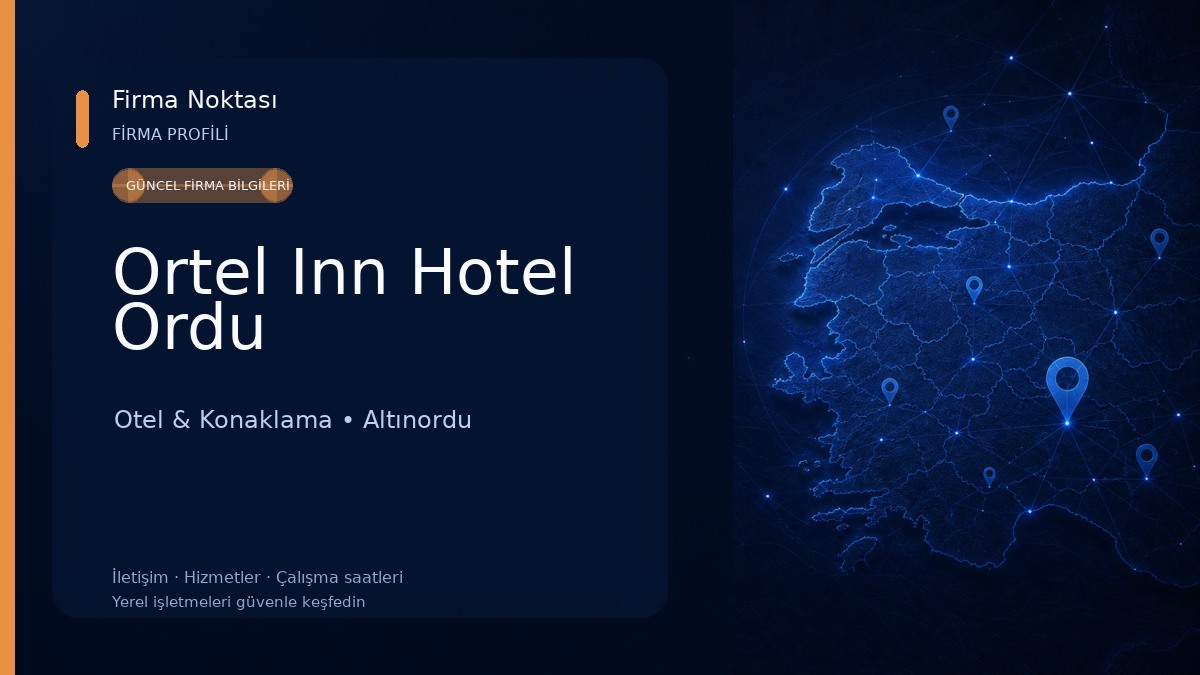 Ortel Inn Hotel Ordu