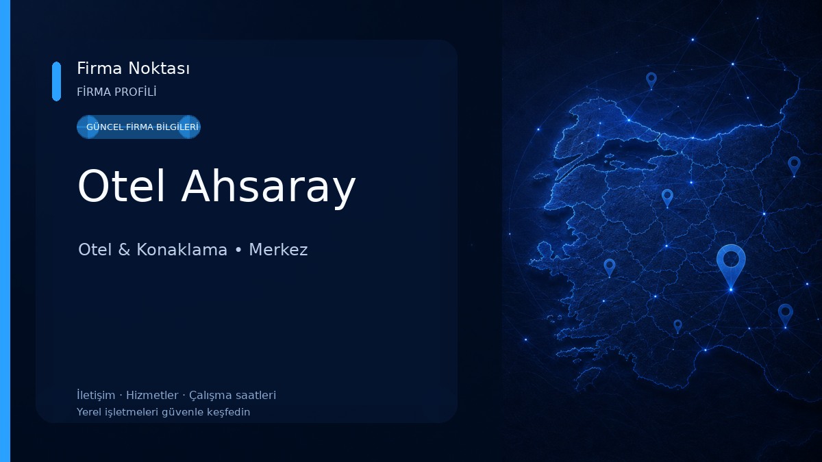 Otel Ahsaray Otel & Konaklama