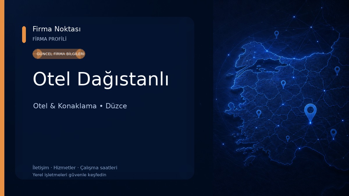 Otel Dağıstanlı Otel & Konaklama
