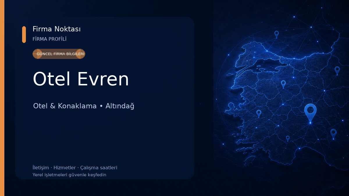 Otel Evren Otel & Konaklama