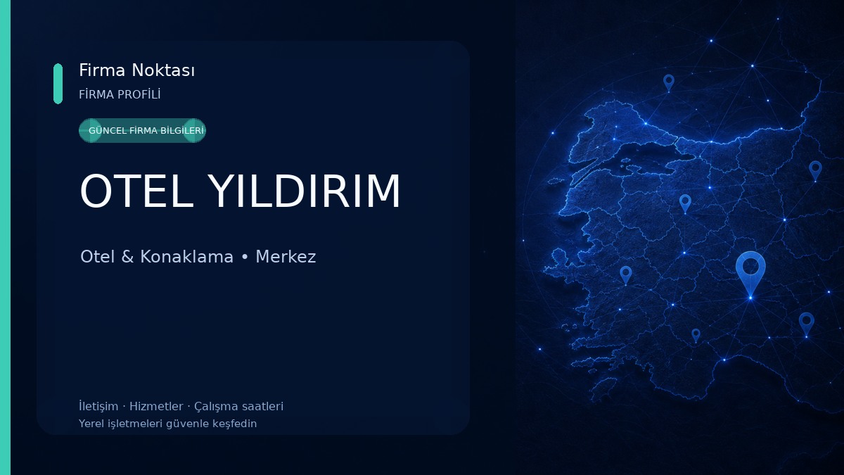 OTEL YILDIRIM Otel & Konaklama