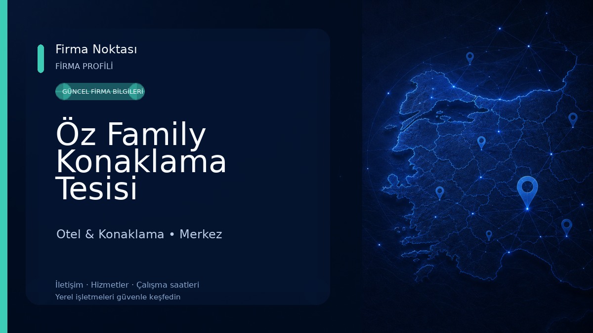 Öz Family Konaklama Tesisi Otel & Konaklama
