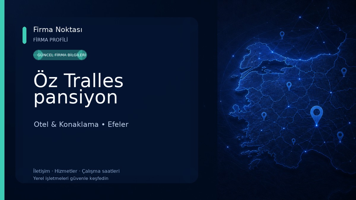 Öz Tralles pansiyon Otel & Konaklama