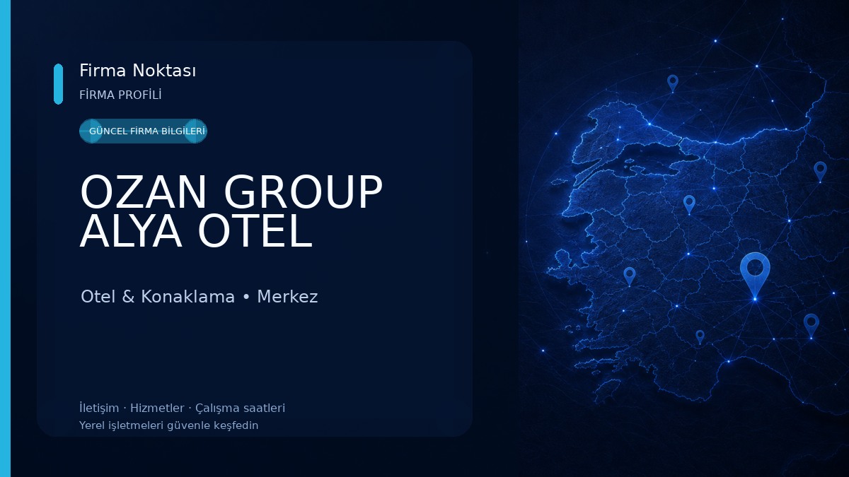 OZAN GROUP ALYA OTEL Otel & Konaklama