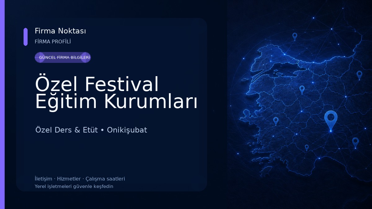 Özel Festival Eğitim Kurumları