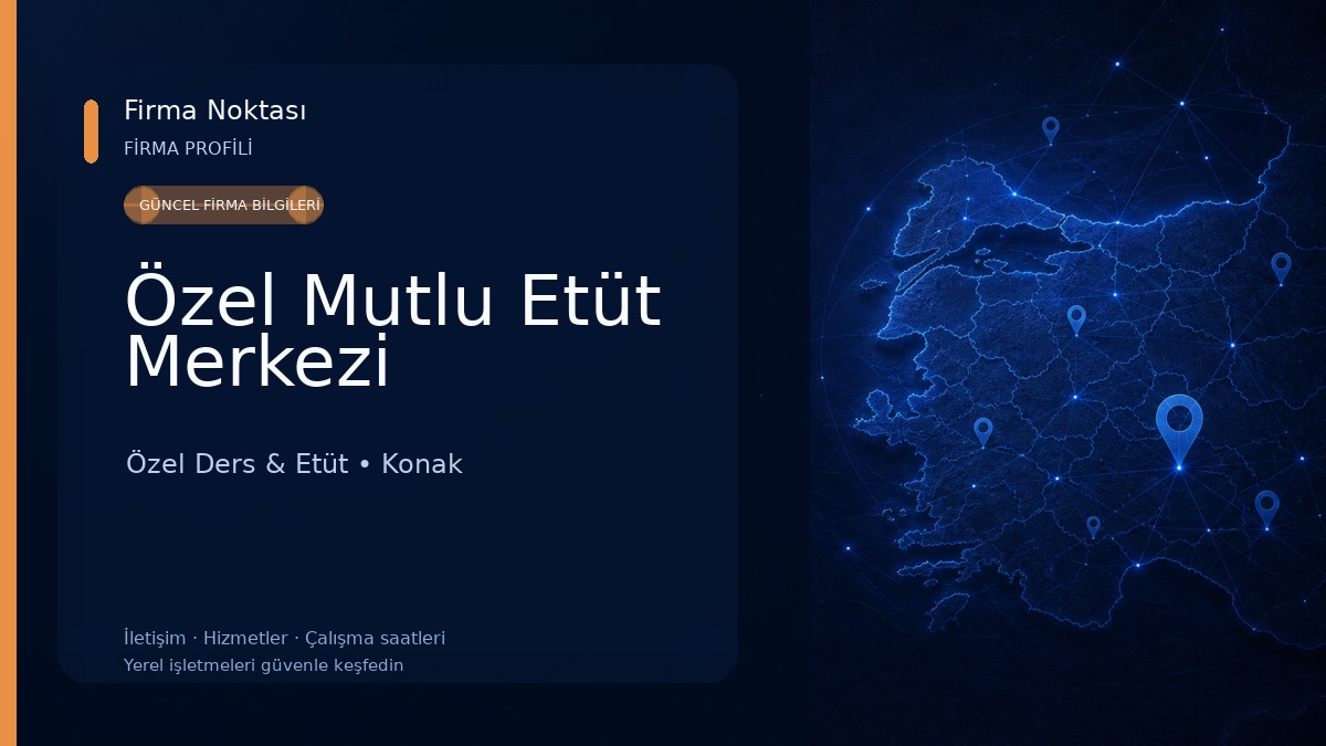 Özel Mutlu Etüt Merkezi