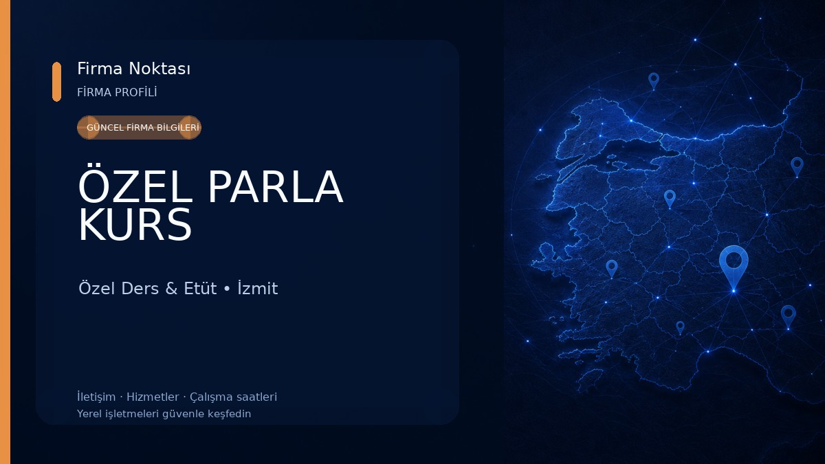 ÖZEL PARLA KURS