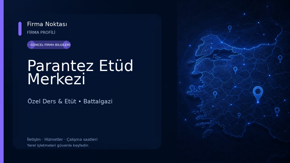 Parantez Etüd Merkezi Özel Ders & Etüt