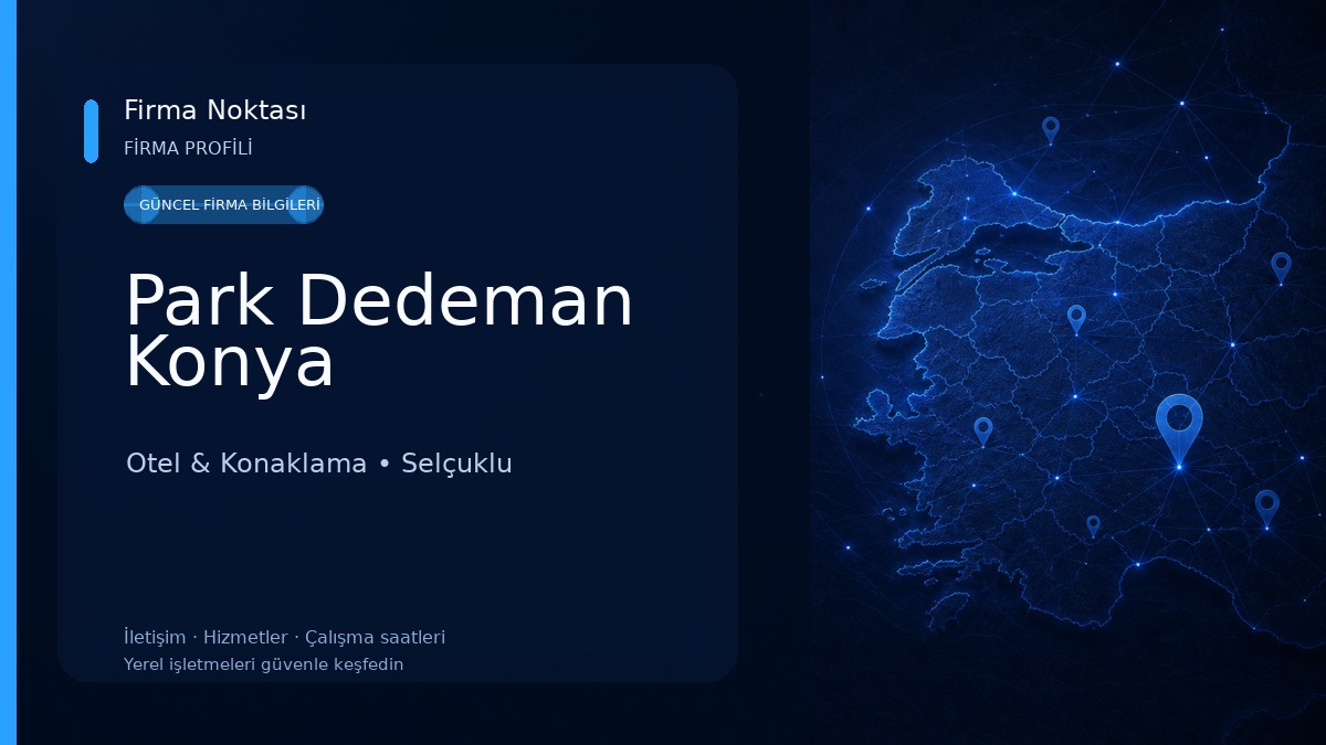 Park Dedeman Konya Otel & Konaklama
