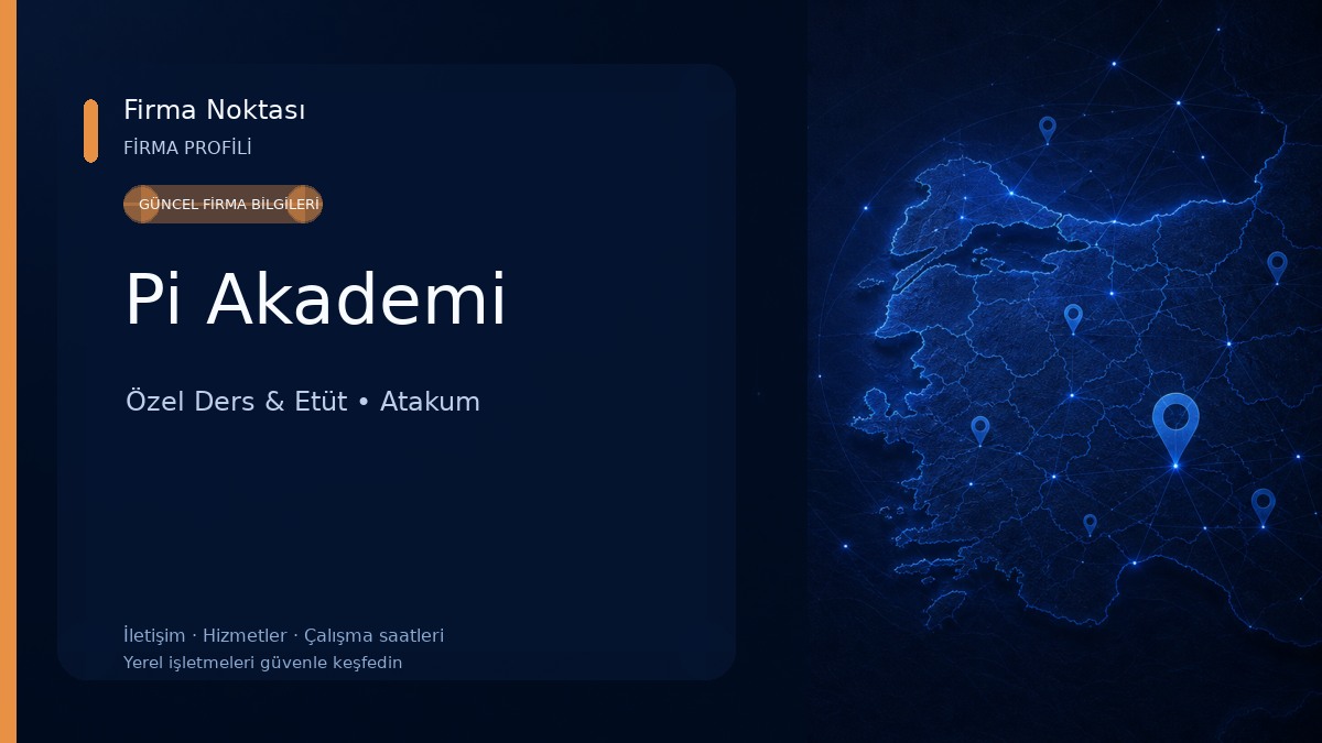 Pi Akademi Özel Ders & Etüt