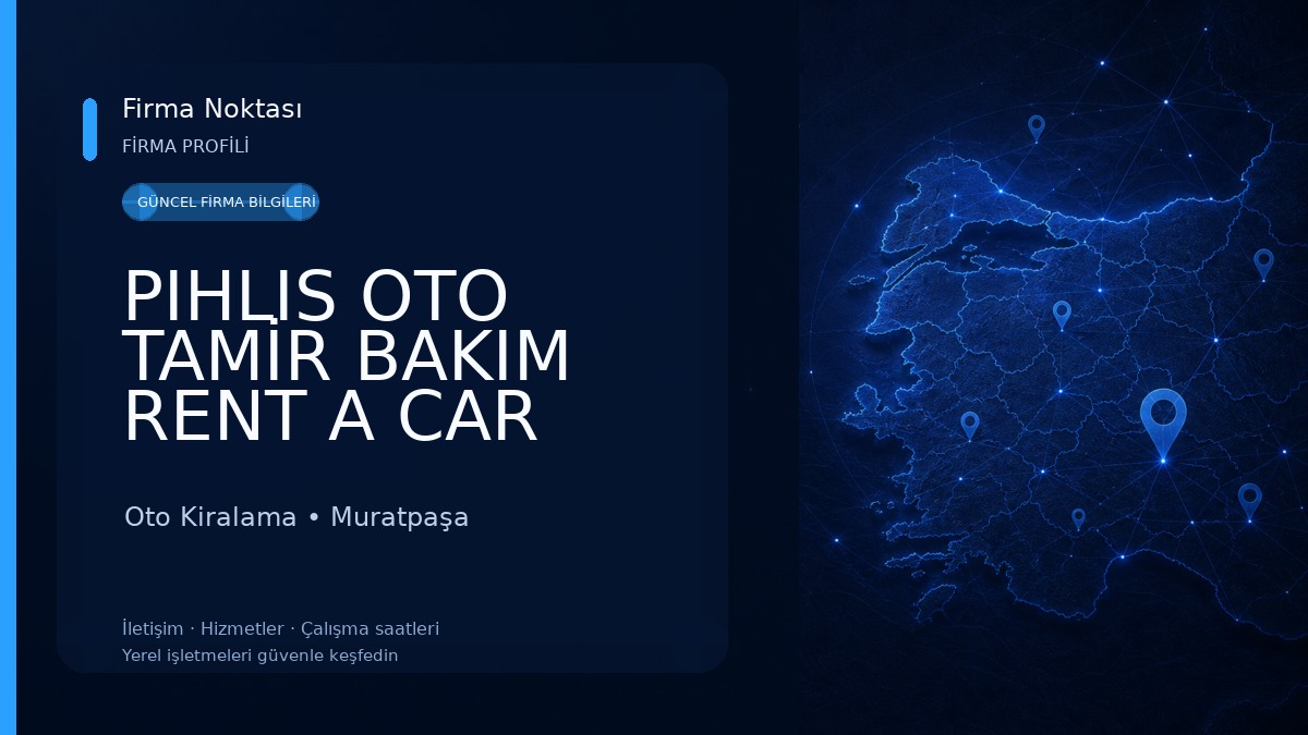 PIHLIS OTO TAMİR BAKIM RENT A CAR Oto Kiralama