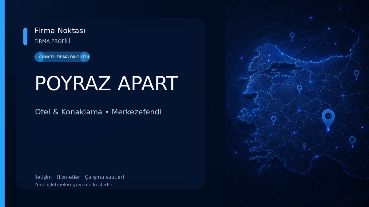 POYRAZ APART Otel & Konaklama