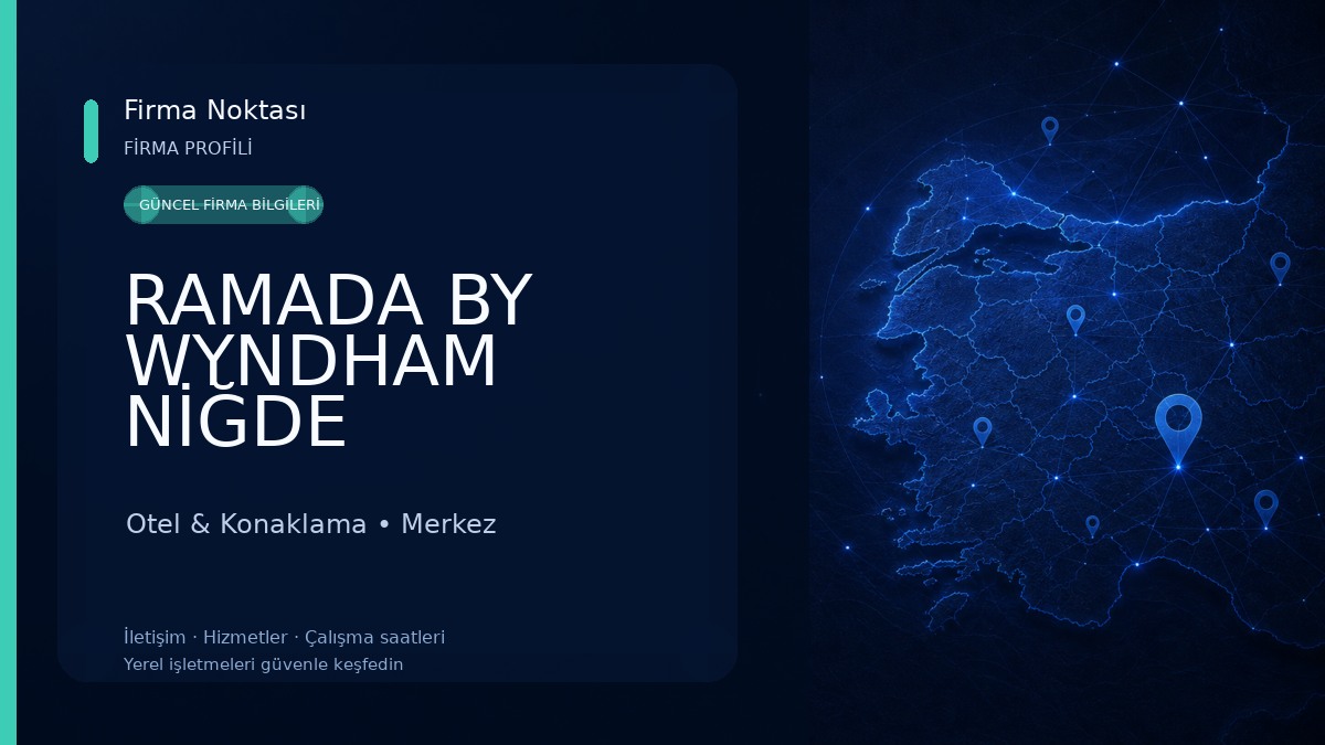 RAMADA BY WYNDHAM NİĞDE