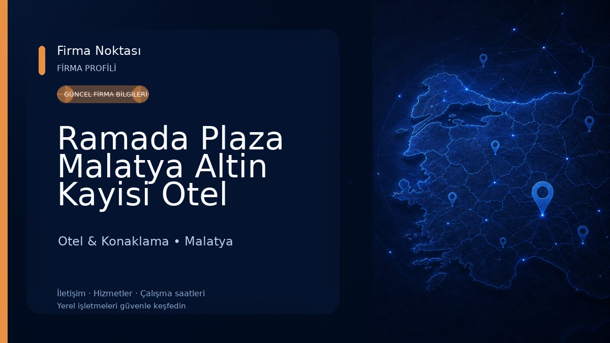 Ramada Plaza Malatya Altin Kayisi Otel Otel & Konaklama