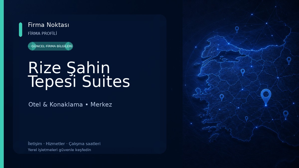 Rize Şahin Tepesi Suites