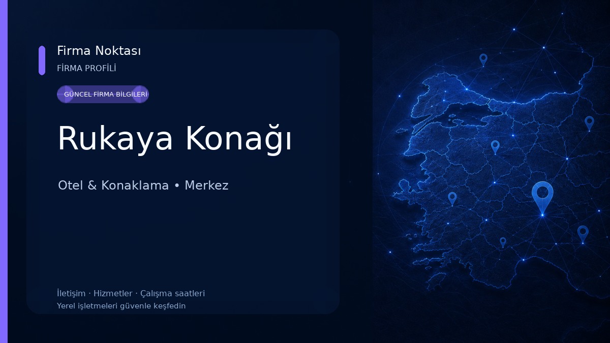 Rukaya Konağı Otel & Konaklama