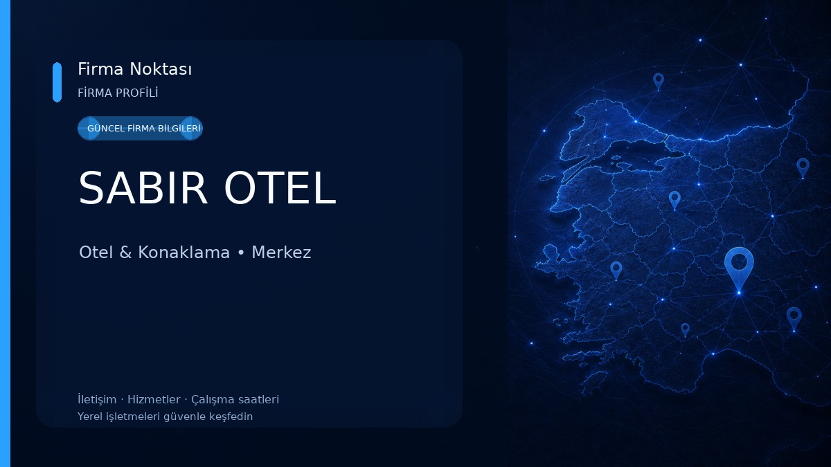 SABIR OTEL Otel & Konaklama