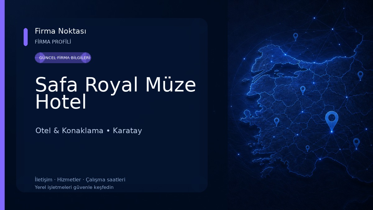 Safa Royal Müze Hotel Otel & Konaklama