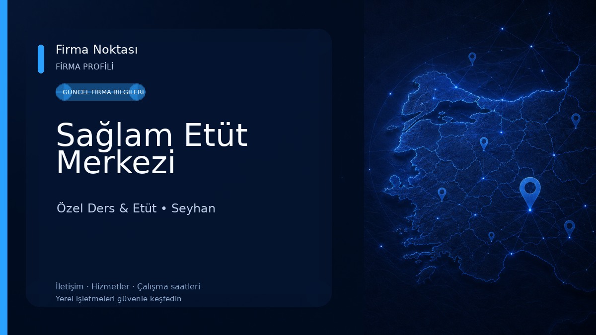 Sağlam Etüt Merkezi Özel Ders & Etüt