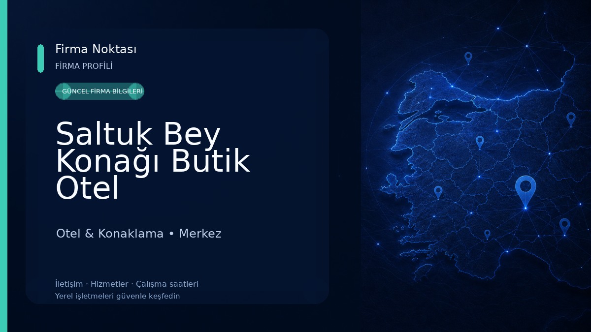 Saltuk Bey Konağı Butik Otel