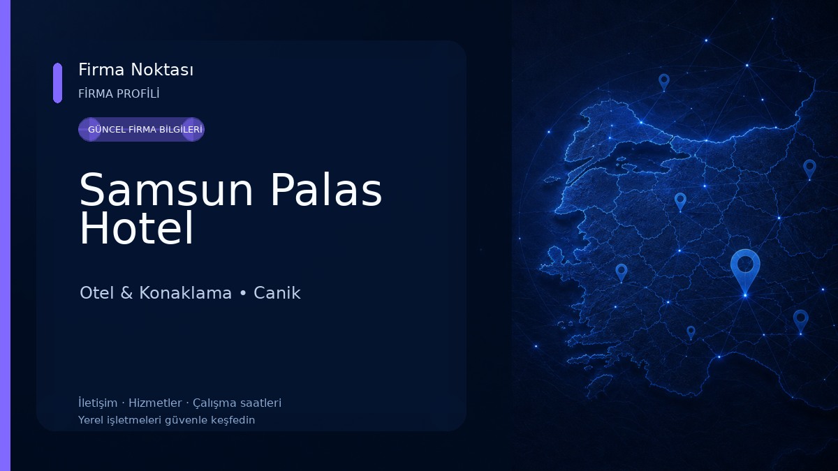 Samsun Palas Hotel Otel & Konaklama