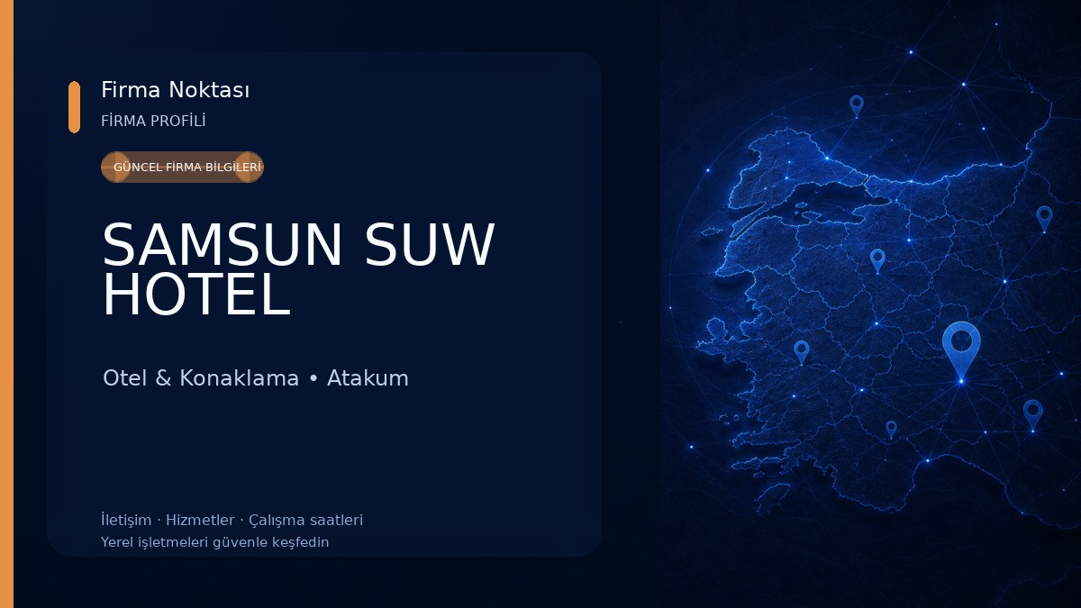 SAMSUN SUW HOTEL Otel & Konaklama