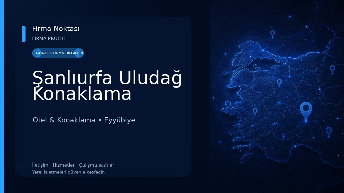 Şanlıurfa Uludağ Konaklama Otel & Konaklama