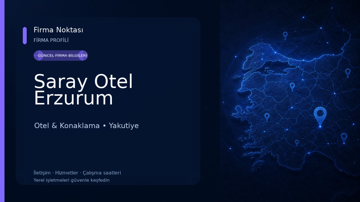 Saray Otel Erzurum Otel & Konaklama