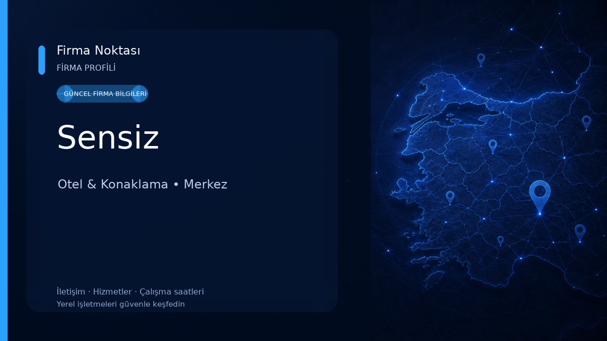 Sensiz Otel & Konaklama