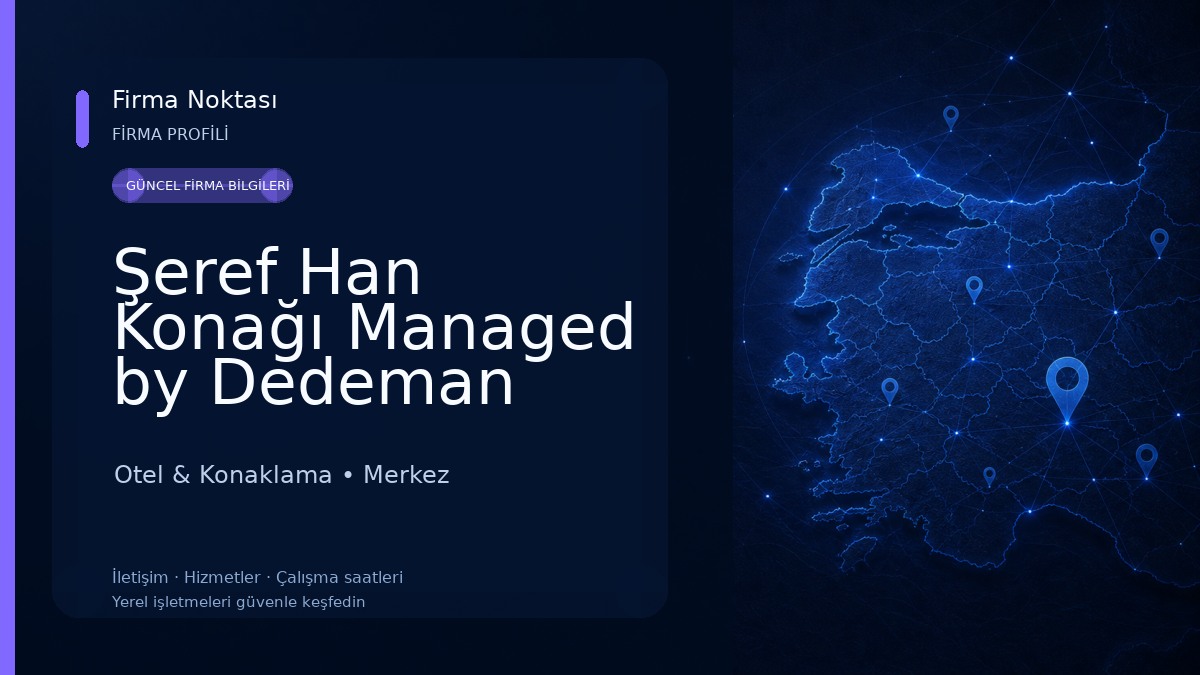 Şeref Han Konağı Managed by Dedeman Otel & Konaklama